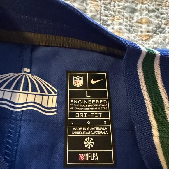 Jaxon Smith-Njigba Seattle Seahawks Stitched Jersey Size Large - Picture 4 of 5